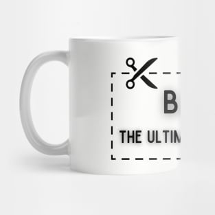 Bald Ultimate Haircut Black Mug